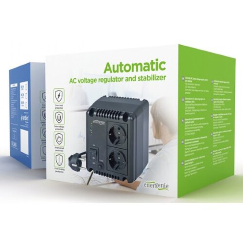 Gembird AC regulator+stabilizator, 220V 500VA EG-AVR-0501 Cijene