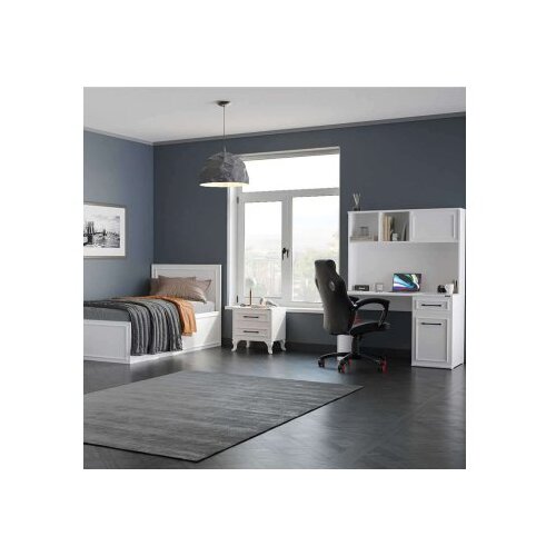 Hanah home Cmu-1013-Dd-2 white study desk Slike