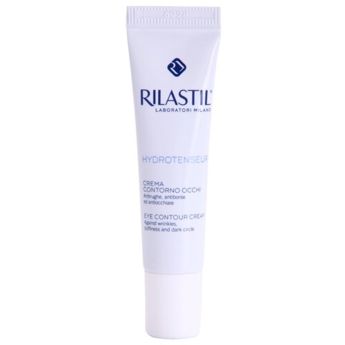 Rilastil Hydrotenseur krema za predel okoli oči proti gubam, zabuhlosti in temnim kolobarjem 15 ml Cene