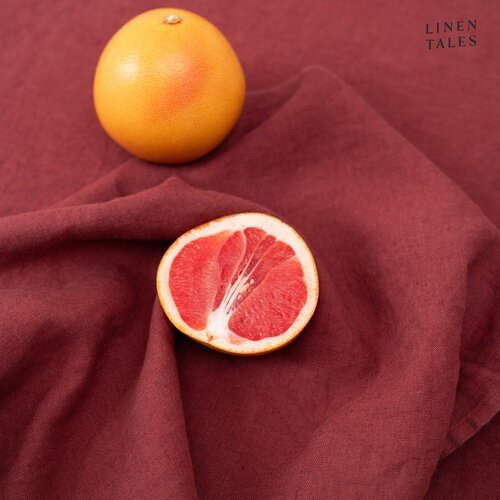 Linen Tales Laneni ubrusi u setu 2 kom 40x40 cm Marsala &amp;ndash; Slike