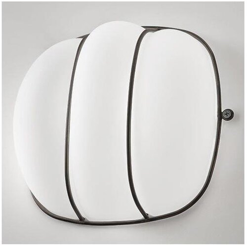  SIRU - Zidna lampa CAGE, 1xGX53/10W/230V, 20 cm, crna/bela, venecijansko staklo Cene
