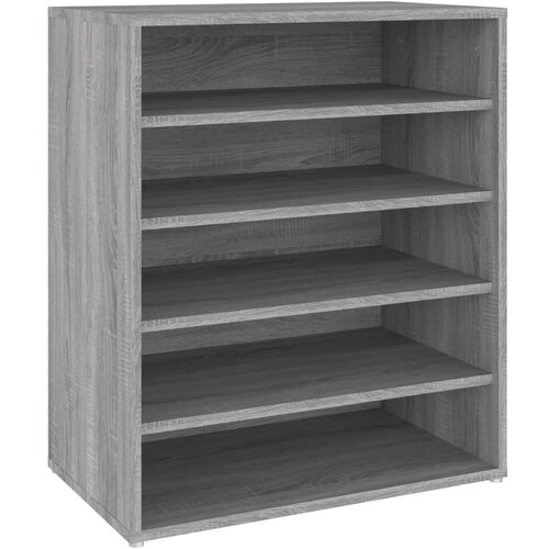Maison Chic Omarica za obutev - Kopa za čevlje siva sonoma 60x35x70 cm konstruiran les, (21776284) Slike