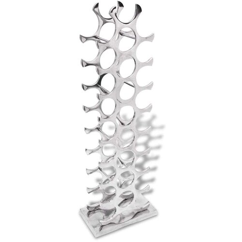  Za Vinske Boce Aluminijski boja srebra 27 boca Slike