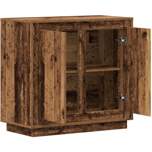  Sideboard stari drvo 80x34x75 cm Inženjersko drvo Slike