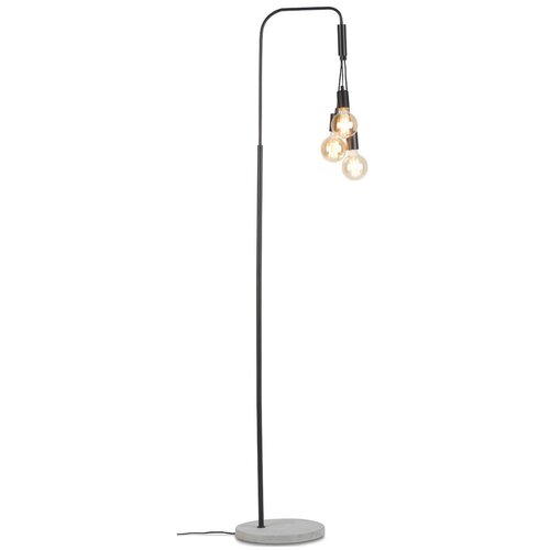 Citylights crna samostojeća lampa s postoljem od betona Oslo Slike