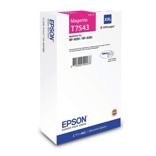 Epson T7543 rezervoar s črnilom 1 kos Original Magenta Slike