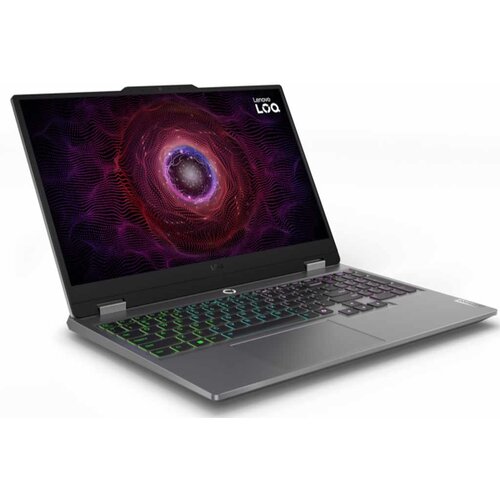 Lenovo laptop loq 15ARP9 DOS/15.6" fhd/ryzen 7-7435HS/24GB/1TB/RTX 4060-8GB/backlit srb/siva Cene