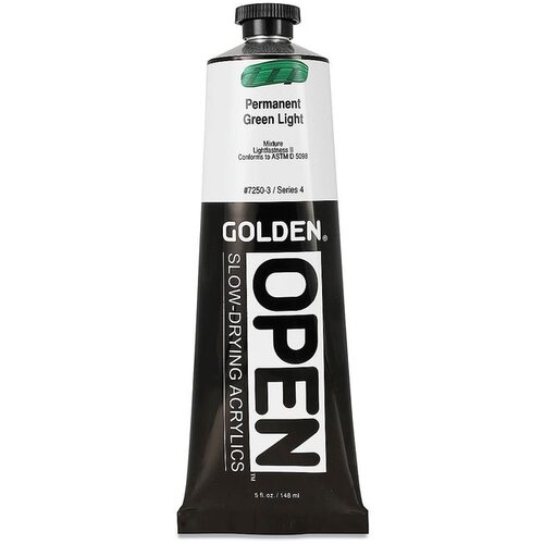  GOLDEN OPEN akrilna boja koja se sporo su&amp;scaron;i 148 ml | 7250 Permanent Green Light Slike