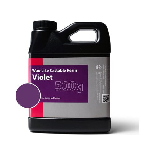 Phrozen wax-like castable resin violett Slike