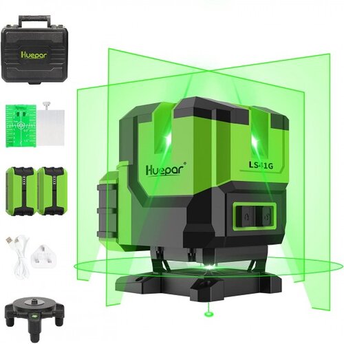  LS41G Line Green Laser Laser Libela 5200mAh Slike