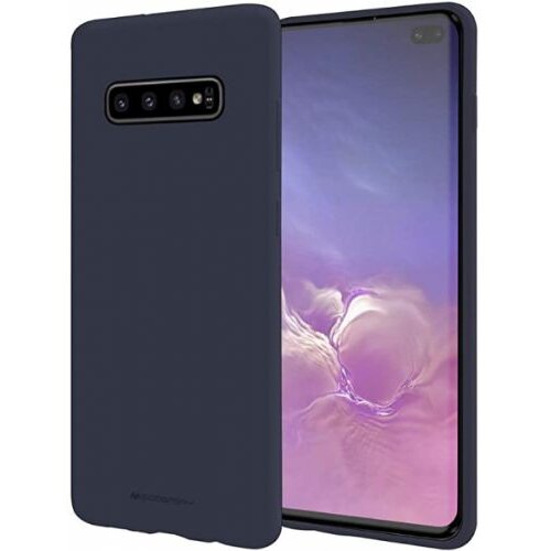 Goospery soft feeling silikonski ovitek za Samsung Galaxy S10 Plus G975 - modra Cene