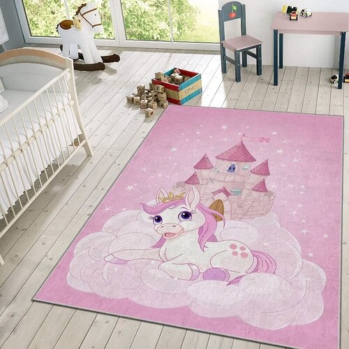  tepih za decu 140x220cm - zamak i jednorog Tg-2107 Cene