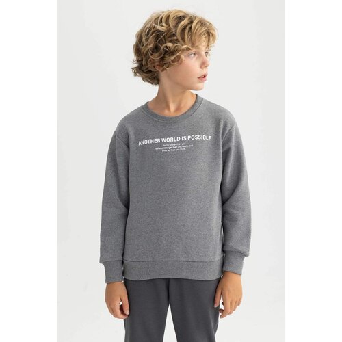 Defacto Crew Neck Sweatshirt Slike