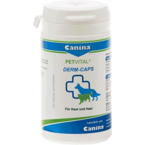 Canina Preparat za negu kože i krzna Derm Caps, 100 kapsula Cene