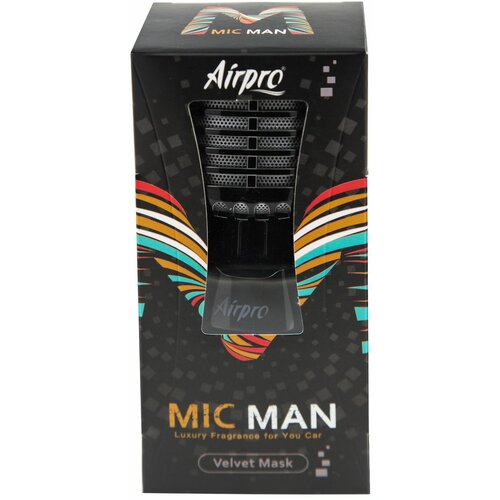 Airpro Mirisni osveživač za auto mikrofon velvet mask Slike