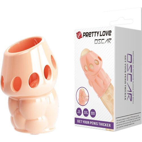 Pretty Love Oscar Penis Sleeve Flesh Cene