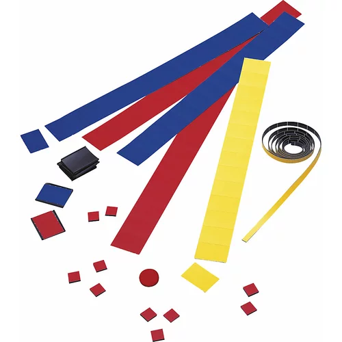 magnetoplan Komplet dodatne opreme, za letni planer, magnetni trak, U-držalo za etikete, etikete, magneti