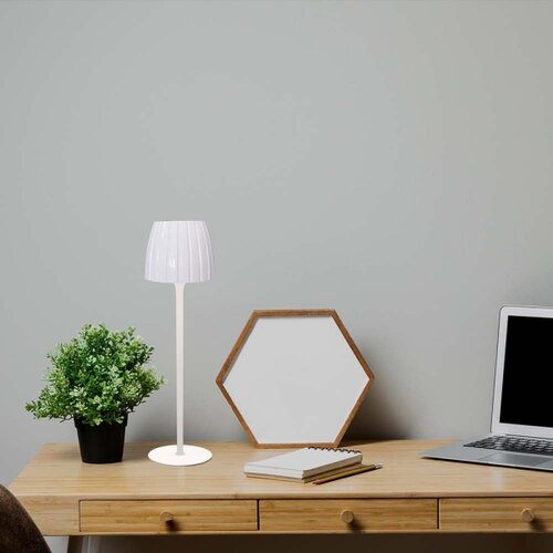  LED prigu&amp;scaron;iva punjiva stolna lampa LED/2,7W/5V 3000-6000K 1800 mAh bela Slike