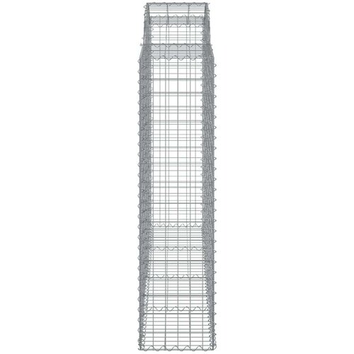  Lučne gabionske košare 10kom 200x50x160/180cm pocinčano željezo Cijene