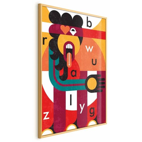  Plakat - Design Art 21x30 Zlatni okvir Cene