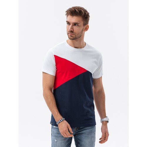 Ombre Men's tricolor t-shirt Slike