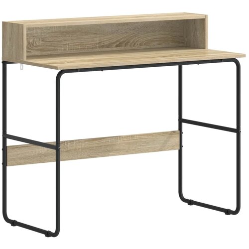  Stol s pohranom Hrast sonoma 100 x 50 x 91 cm - Hrast sonoma 100 x 50 x 91 cm Slike
