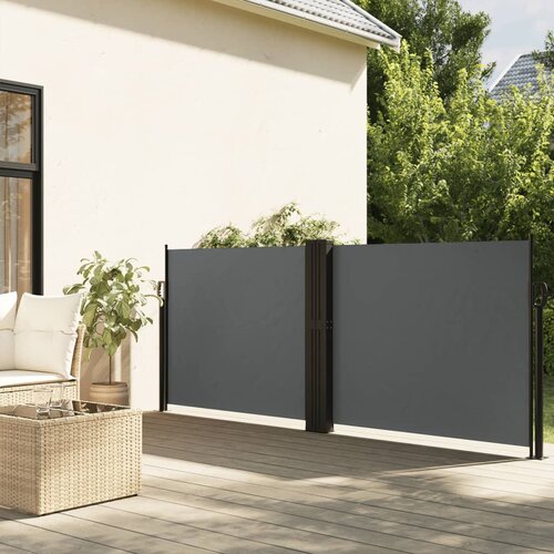 vidaXL Bočna tenda na uvlačenje antracit 120 x 1200 cm Cijene