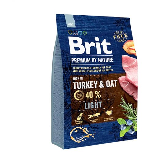 Brit Premium by Nature granule za pse, ćuretina Slike