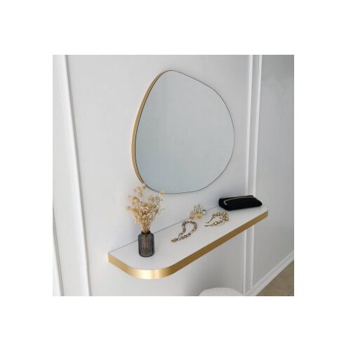 Woody Fashion Ogledalo Gusto, 75x55cm, Zlatno Slike
