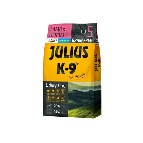 Julius-K9 Julius K9 Grain Free Adult - jagnjetina i bilje, 10 kg Cene