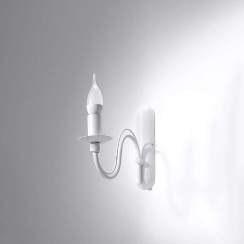  Sollux SL.0216 - Zidno svetlo MINERWA 1xE14/40W/230V belo Slike