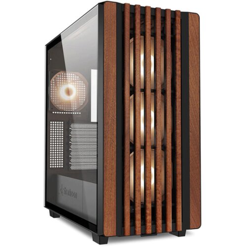 Sharkoon Kući&scaron;te gaming, Rebel C70G RGB ATX Black, ventilator 4x120mm Cijene