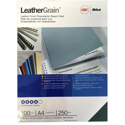 Gbc Karton marmor zelen, A4, 250 g ACCE040045 100 kos za vezavo Cene