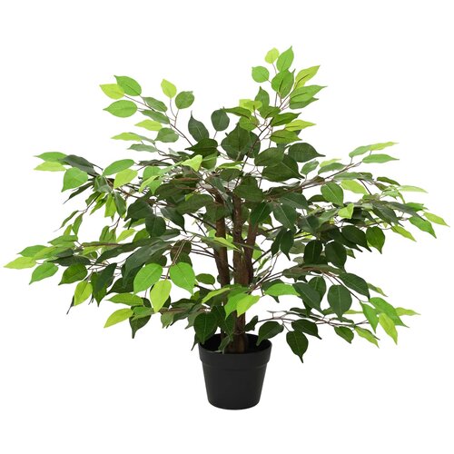  Umjetna ficus biljka Zelena 73 x 16 x 60 cm Tkanina i drvo Cijene