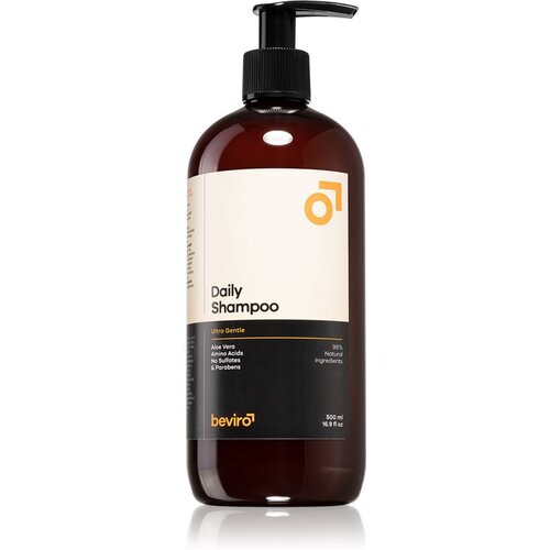Beviro Daily Shampoo Ultra Gentle šampon za moške z aloe vero Ultra Gentle 500 ml Cene