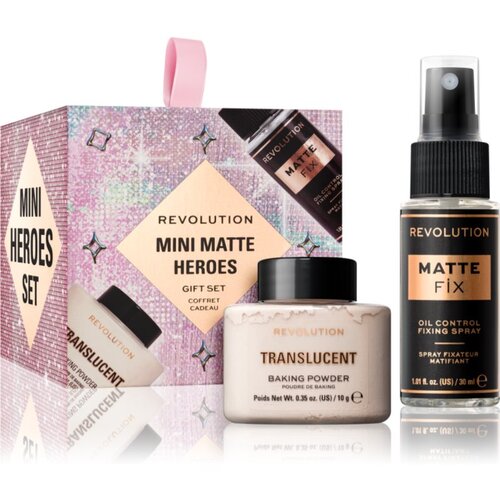 Makeup Revolution Xmass 2024 Mini Matte Heroes poklon set (za lice) Cijene