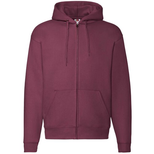 Fruit Of The Loom Burgundy Men&amp;#039;s Hoodie Premium Slike