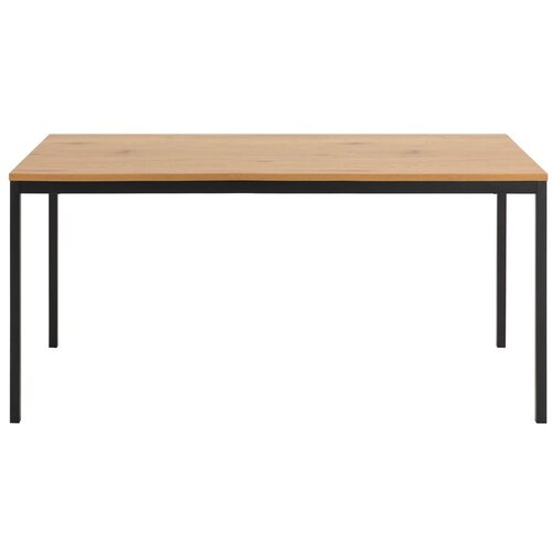Actona Jedilna miza s ploščo v dekorju divjega hrasta Seaford, 160 x 80 cm Cene