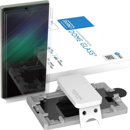 Whitestone KALJENO STEKLO DOME GLASS ZA GALAXY S23 ULTRA CLEAR 2-PAKET, (22001720) Slike