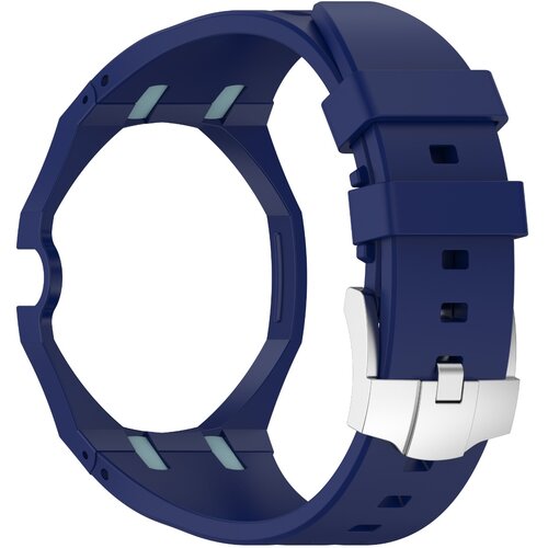INF Zamenljiv pa&scaron;ček Swatch x AP Royal Pop, PC+silikon, modra, 4.4cm, (5000306664) Cene