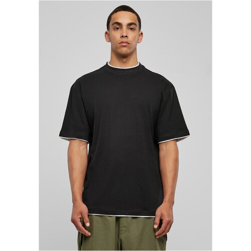 Urban Classics Contrasting high shirt blk/wht Slike