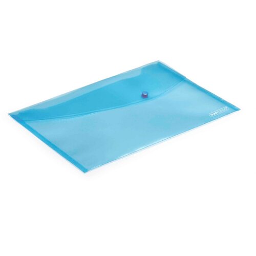 Rapesco MAPA KUVERTA GUMB A4+ PP TRANSPARENT MODRA 0691, (20475884) Slike