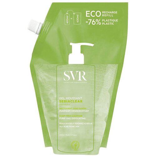 SVR Sebiaclear pjenu&amp;scaron;avi gel eko dopuna 400 ml Slike