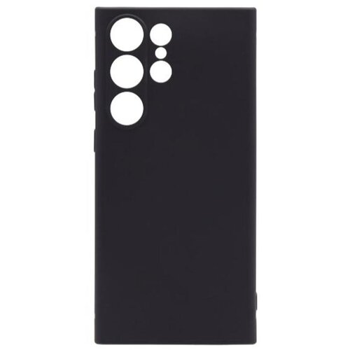 Chameleon Gumiran ovitek (TPU) za Samsung Galaxy S23 Ultra, črna mat Slike