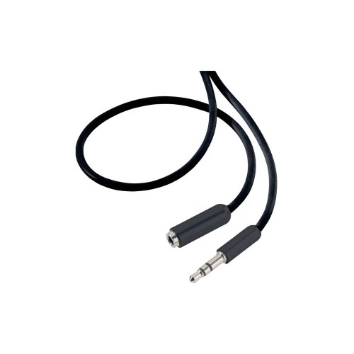 SpeaKa Professional JACK audio produžni kabel [1x JACK utikač 3.5 mm - 1x JACK utičnica 3.5 mm] 0.50 m crn SuperSoft Cijene