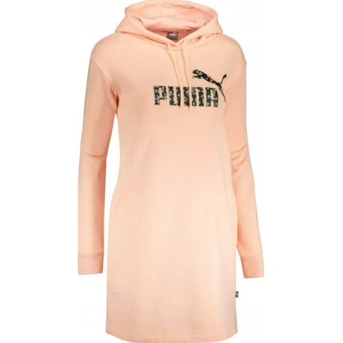 Puma Dress WINTERIZED Hooded Dress Peach Parfait - Women Slike