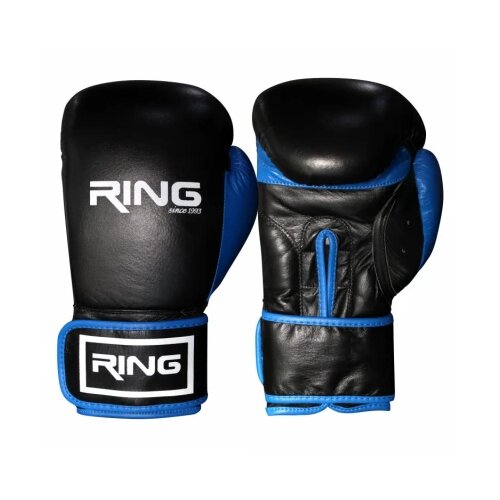 Ring rukavice za boks 12 OZ kozne - RS 3211-12 blue Cene