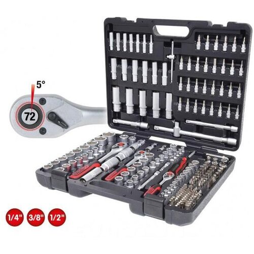 Ks Tools 195-delni komplet natičnih ključev, 1/4, 3/8, 1/2, 917.0795 Cene