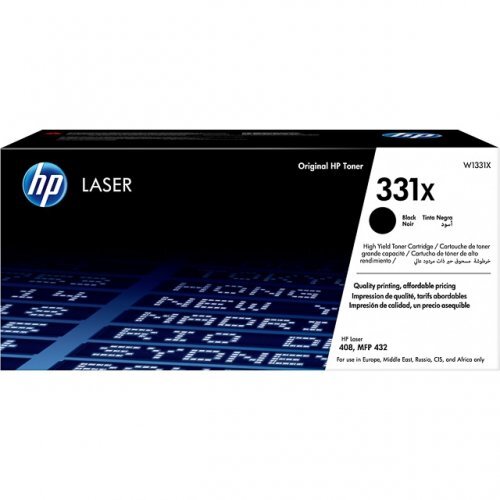  Toner HP 331X / W1331X / LaserJet Pro M408 DN, MFP 432 FDN črna XL (original) Cene