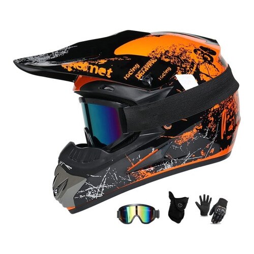 Prolinetech plt/he-org_l kaciga za qvad-bmx-cros ( PLT/HE-ORG_L ) Slike